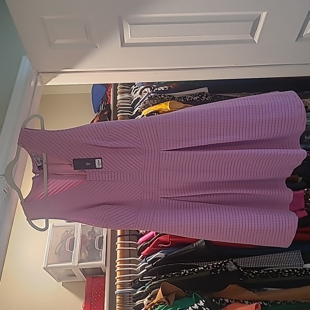Cute pleated Jennifer Lopez dress